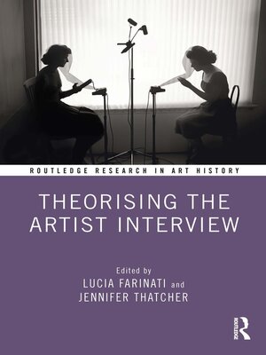 cover image of Theorising the Artist Interview